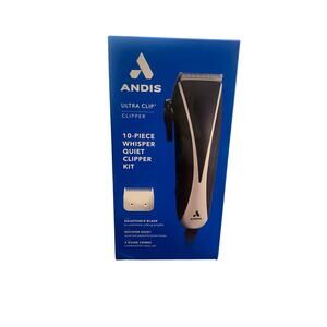 Andis Ultra Clip Hair Clippers, 10 piece Whisper Quiet Clipper set0